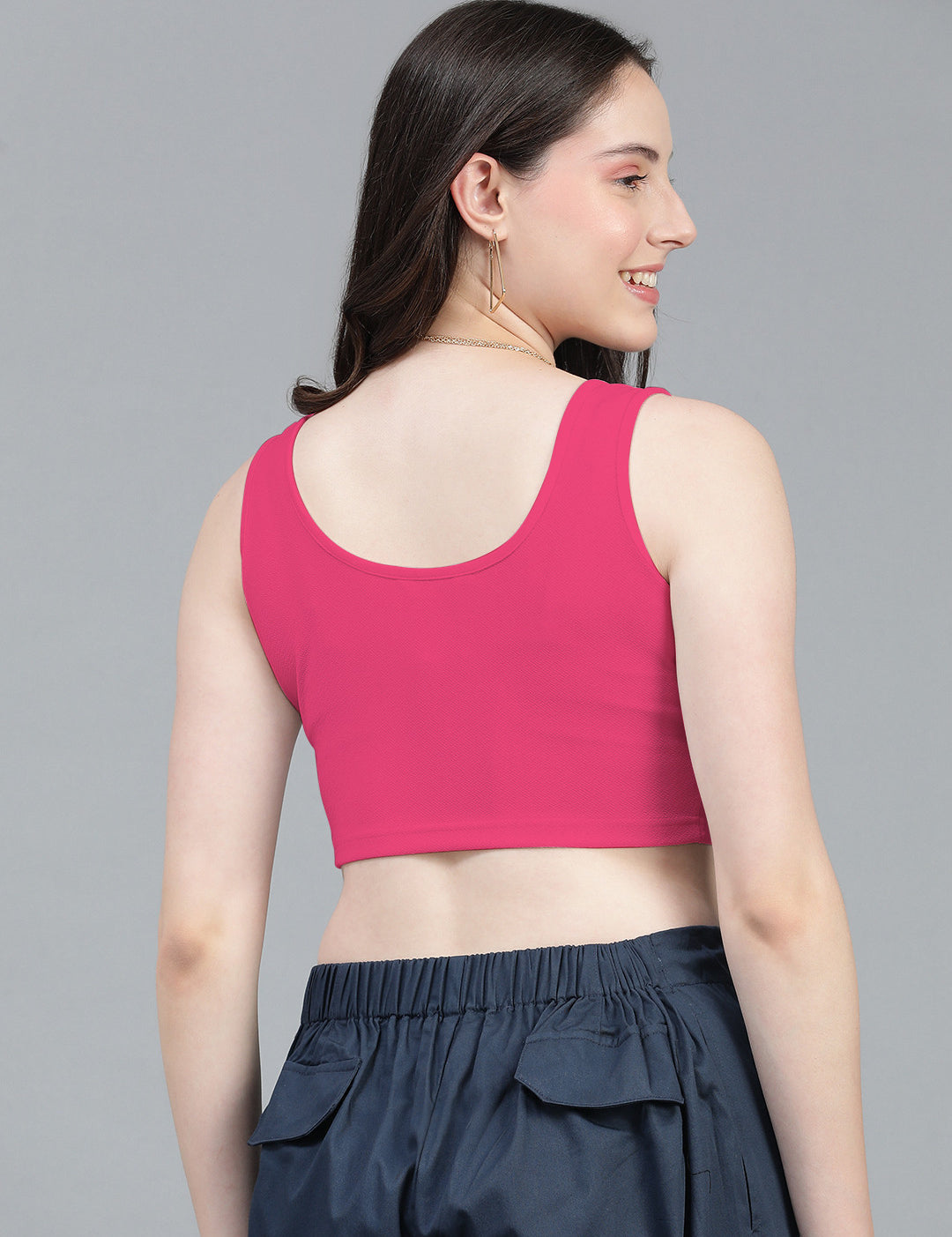 KOTTY Casual Printed Women Pink Top 