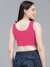 KOTTY Casual Printed Women Pink Top 