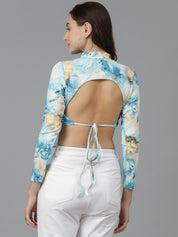 KOTTY Casual Printed Women Multicolor Top 