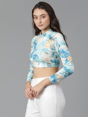 KOTTY Casual Printed Women Multicolor Top 
