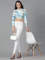 KOTTY Casual Printed Women Multicolor Top 