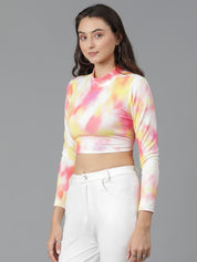 KOTTY Casual Printed Women Multicolor Top 