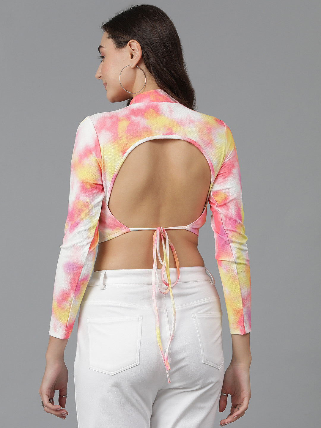 KOTTY Casual Printed Women Multicolor Top 