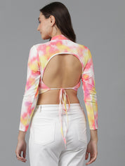 KOTTY Casual Printed Women Multicolor Top 