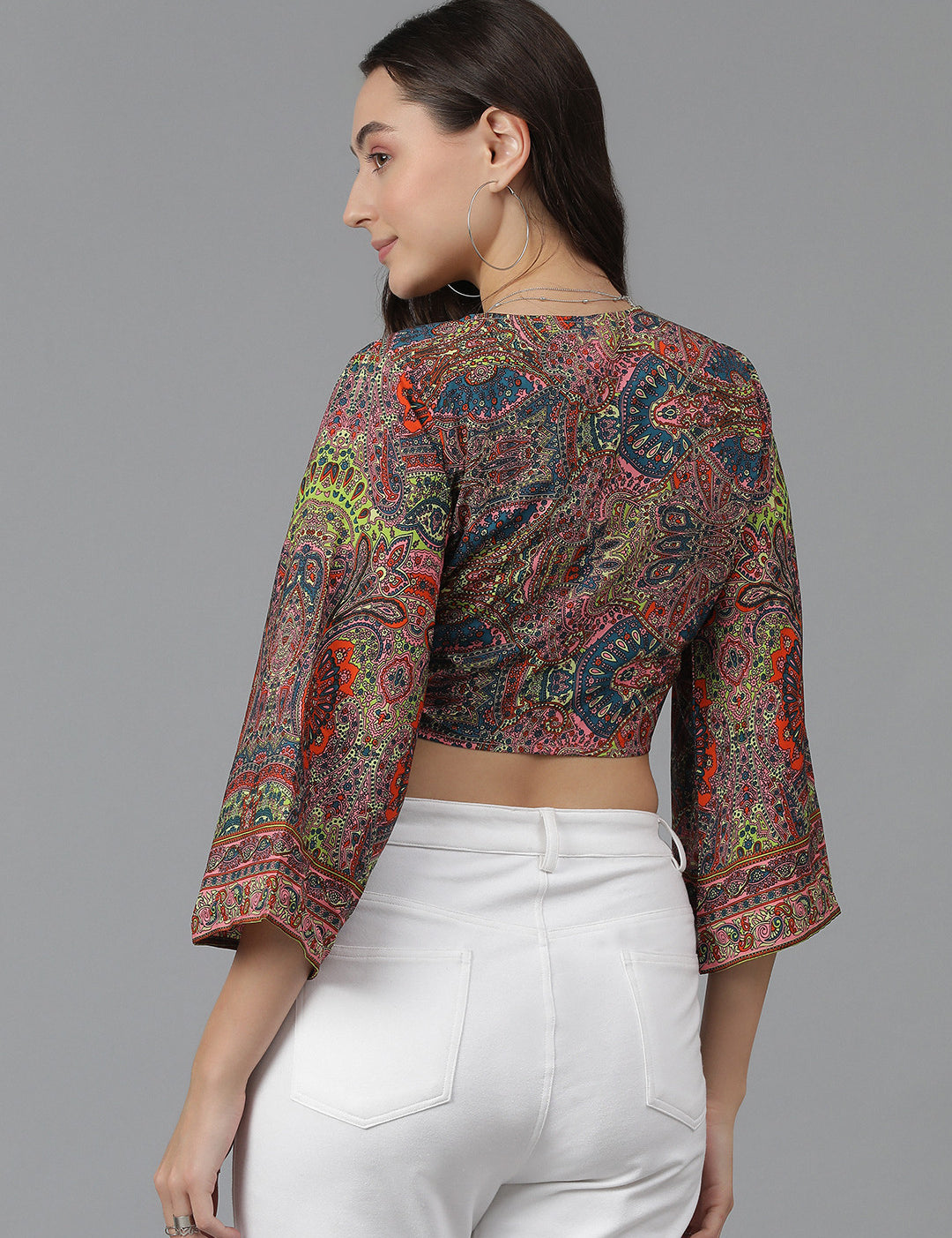 KOTTY Casual Printed Women Multicolor Top 