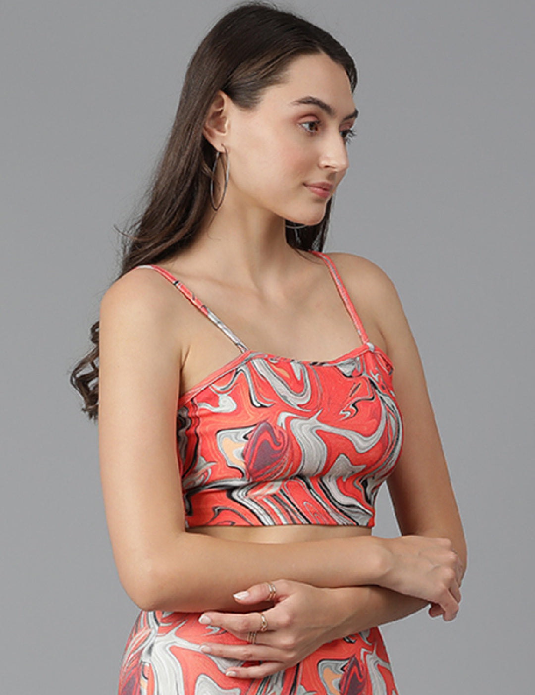 KOTTY Casual Printed Women Multicolor Top 
