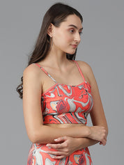 KOTTY Casual Printed Women Multicolor Top 