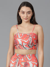 KOTTY Casual Printed Women Multicolor Top 