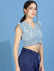KOTTY Casual Printed Women Multicolor Top 