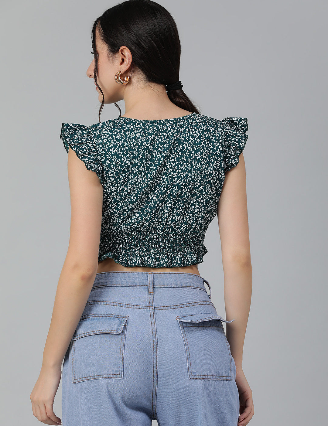 KOTTY Casual Printed Women Multicolor Top 