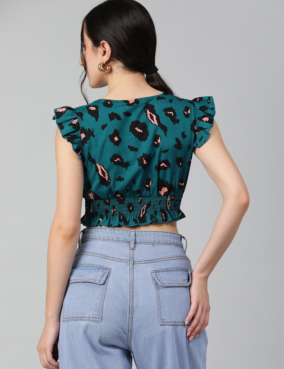 KOTTY Casual Printed Women Multicolor Top 