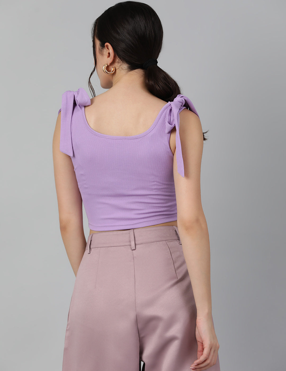KOTTY Casual Solid Women Pink Top 