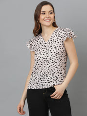 KOTTY Casual Printed Women Multicolor Top 