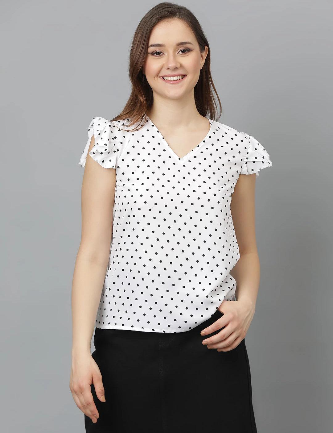 KOTTY Casual Printed Women Multicolor Top 