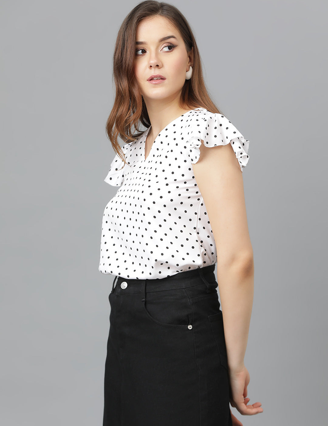KOTTY Casual Printed Women Multicolor Top 