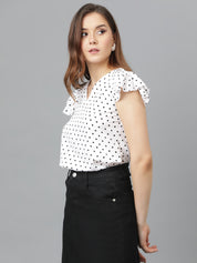 KOTTY Casual Printed Women Multicolor Top 
