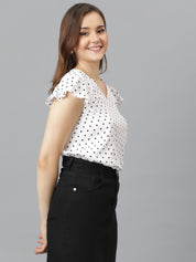 KOTTY Casual Printed Women Multicolor Top 