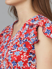 KOTTY Casual Printed Women Multicolor Top 