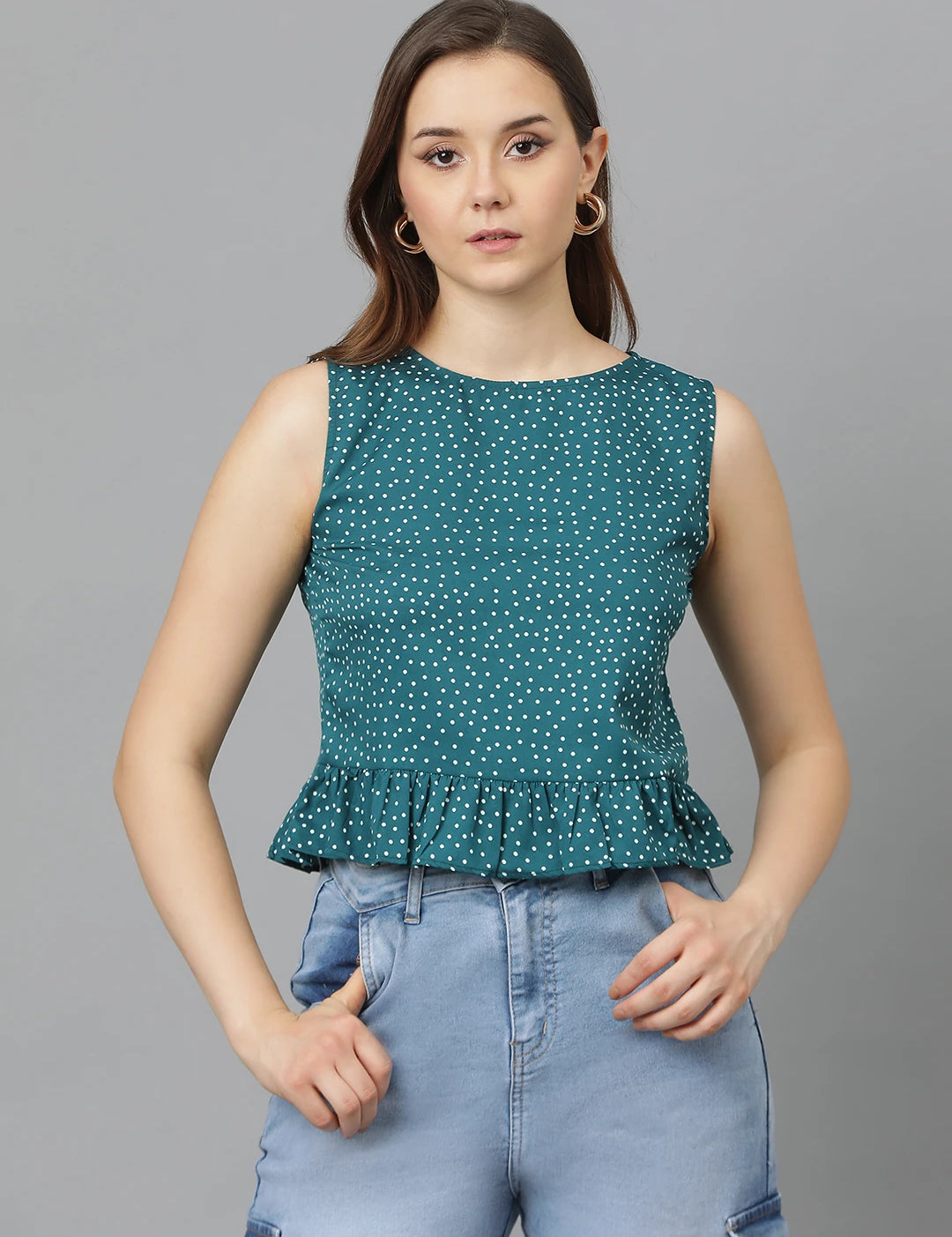 KOTTY Casual Printed Women Multicolor Top 
