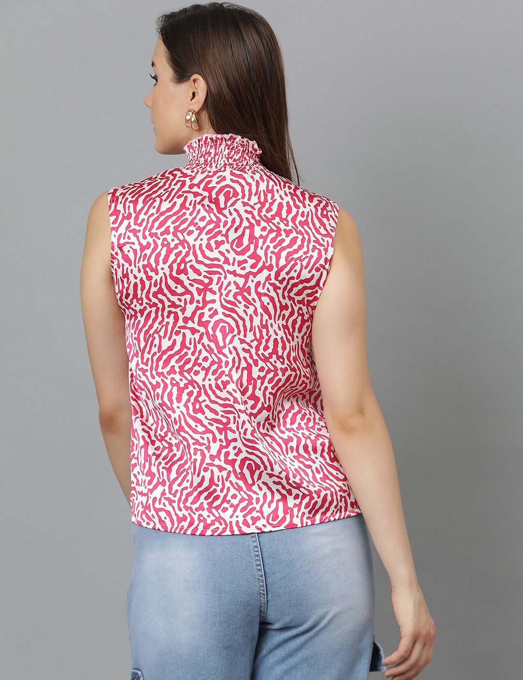 KOTTY Casual Printed Women Multicolor Top 