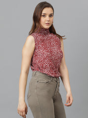 KOTTY Casual Printed Women Multicolor Top 