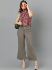 KOTTY Casual Printed Women Multicolor Top 