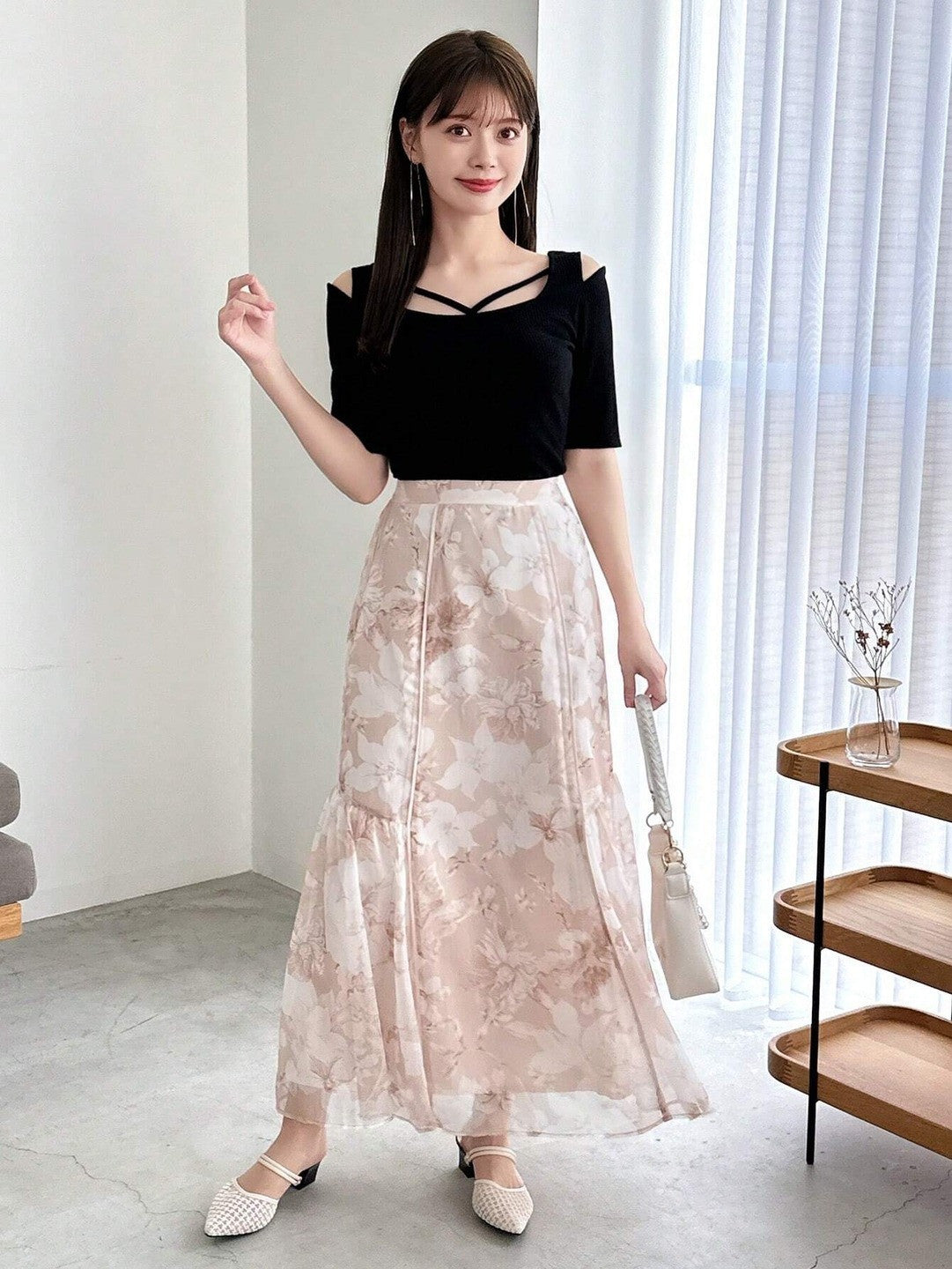 KOTTY Casual Solid Women Black Top 