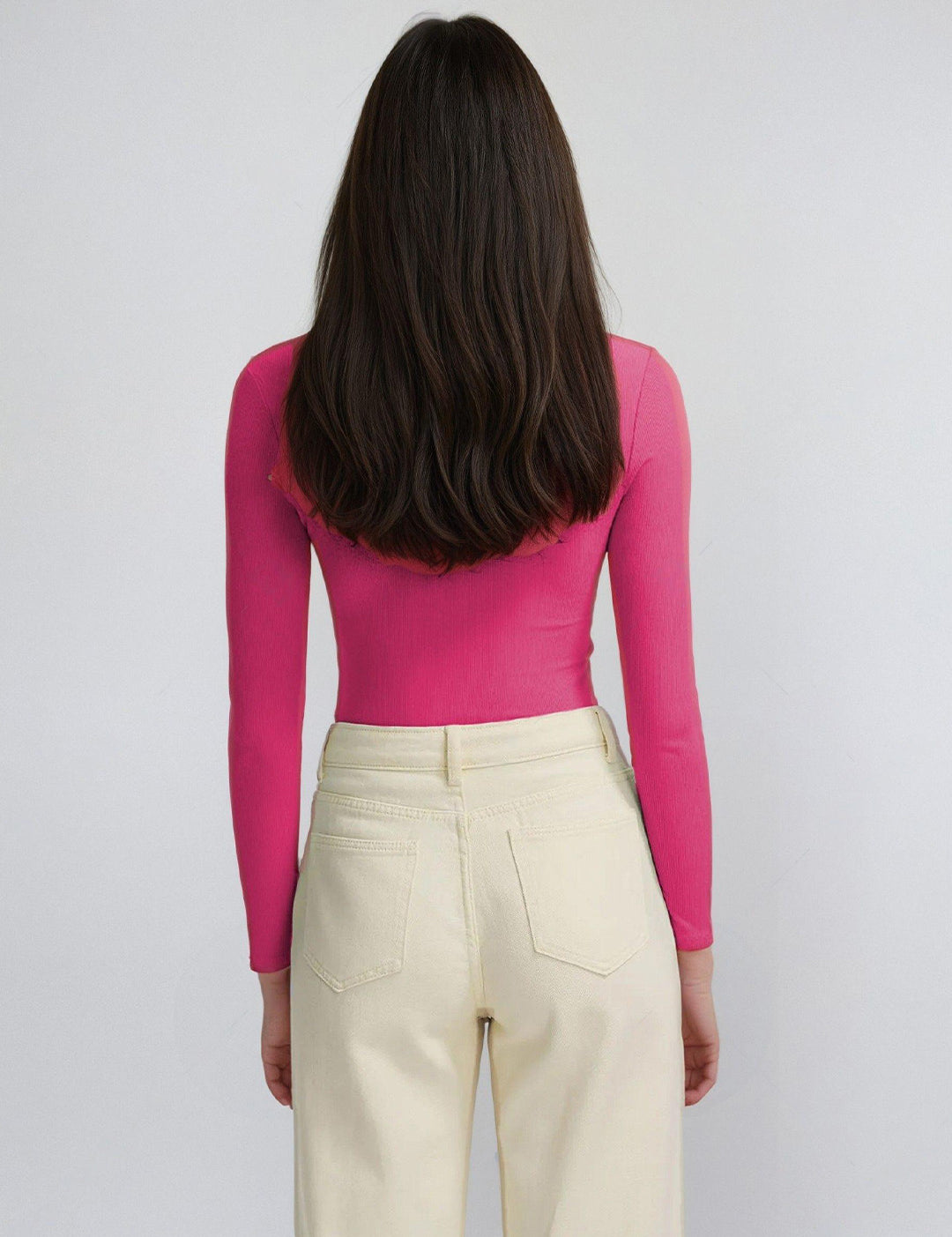 KOTTY Casual Solid Women Pink Top 