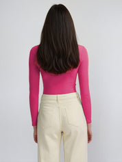 KOTTY Casual Solid Women Pink Top 