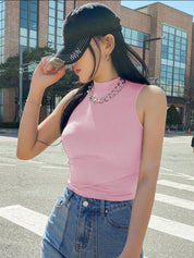 KOTTY Casual Solid Women Pink Top 
