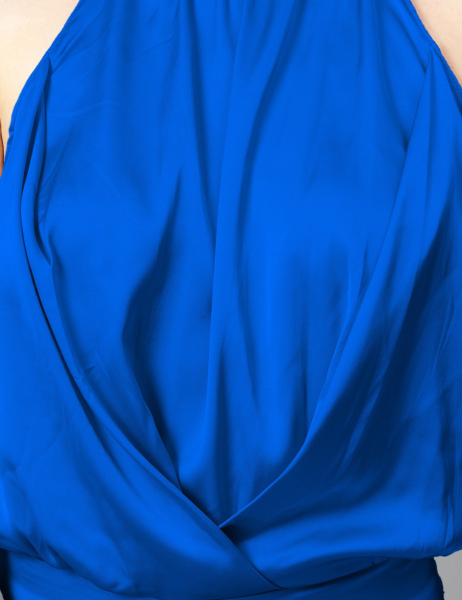 KOTTY Casual Solid Women Blue Top 