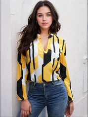 KOTTY Casual Printed Women Multicolor Top 