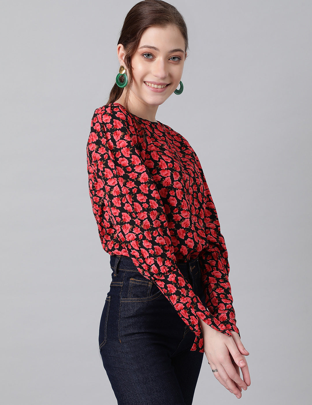 KOTTY Casual Printed Women Multicolor Top 