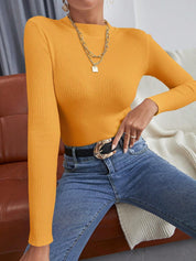 KOTTY Casual Solid Women Yellow Top 