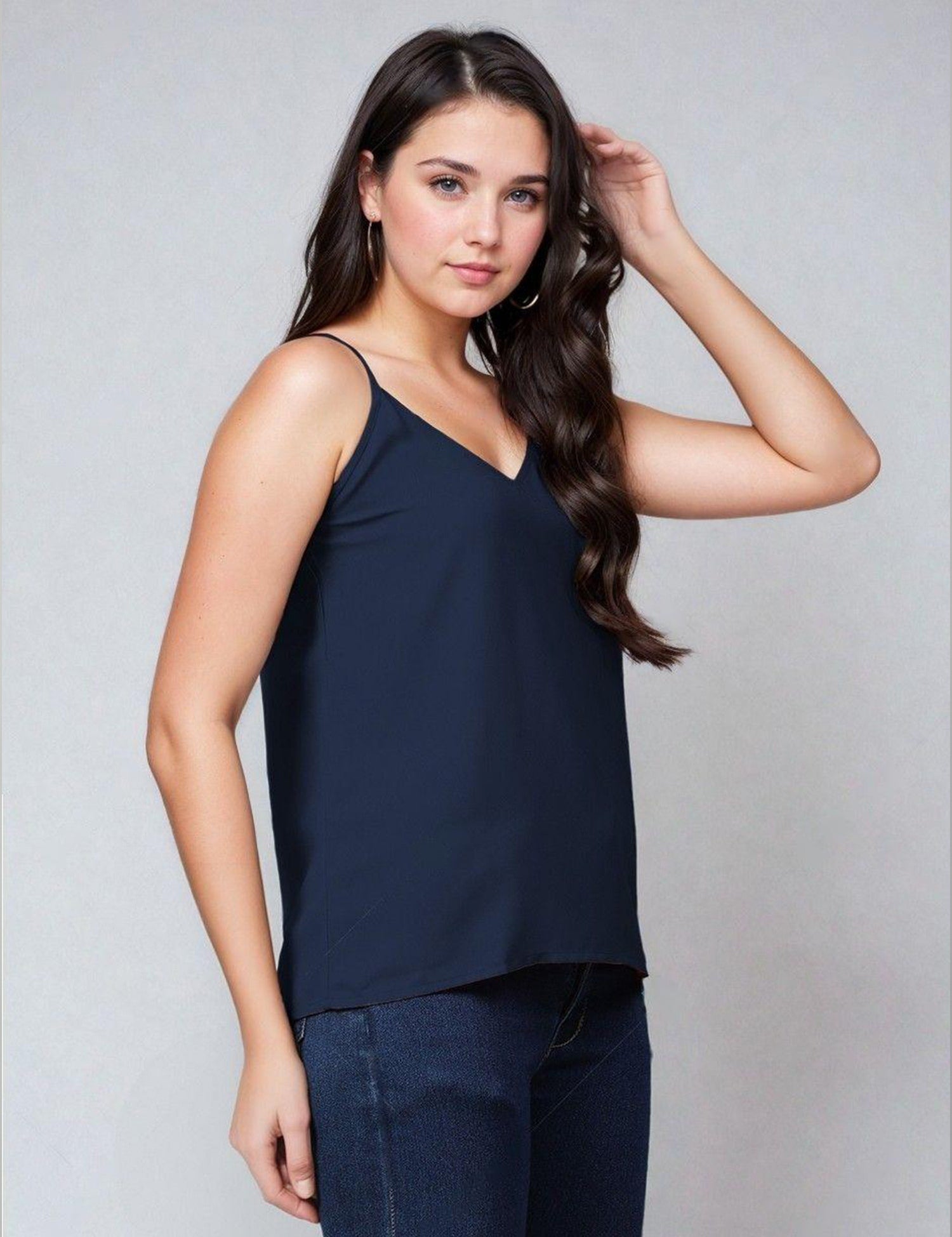 KOTTY Casual Solid Women Blue Top 