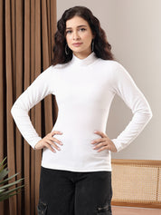 KOTTY Casual Solid Women White Top 