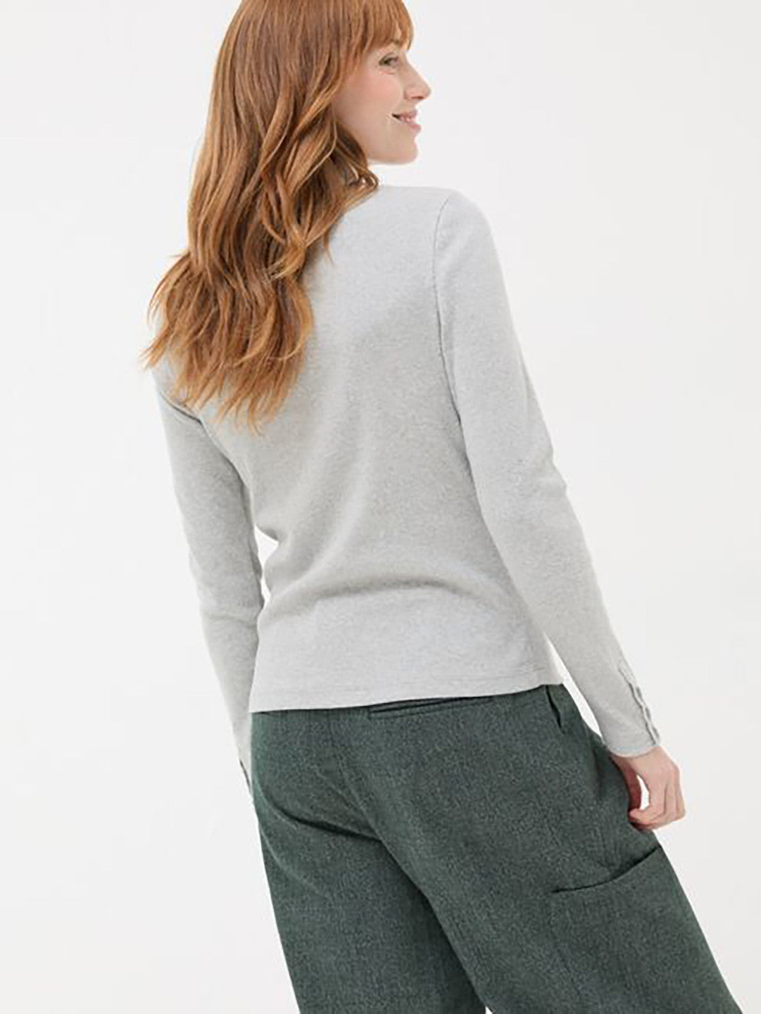 KOTTY Casual Solid Women Grey Top 