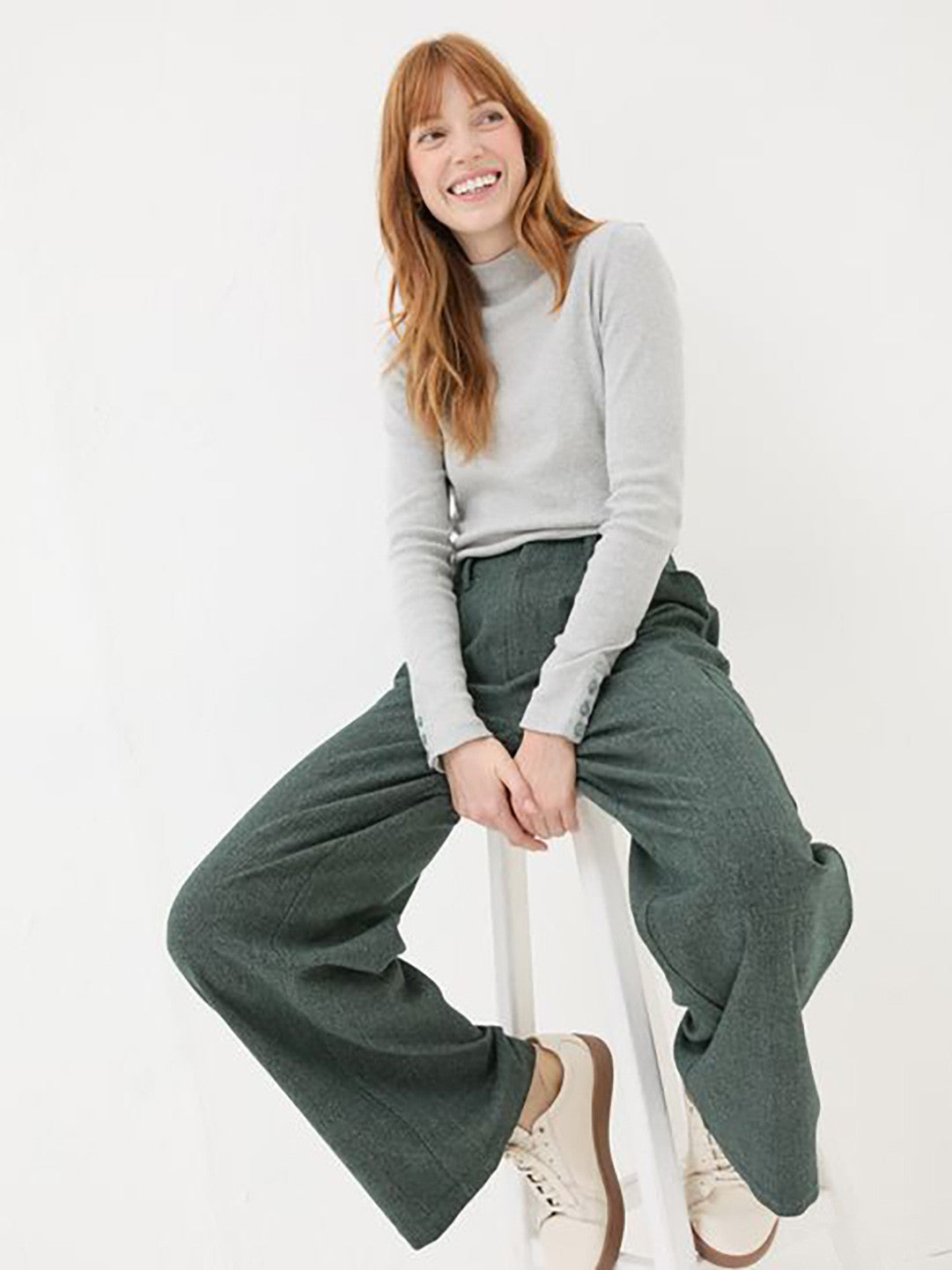 KOTTY Casual Solid Women Grey Top 
