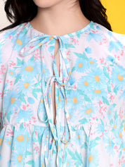 KOTTY Casual Printed Women Multicolor Top 