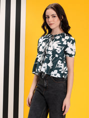 KOTTY Casual Printed Women Multicolor Top 