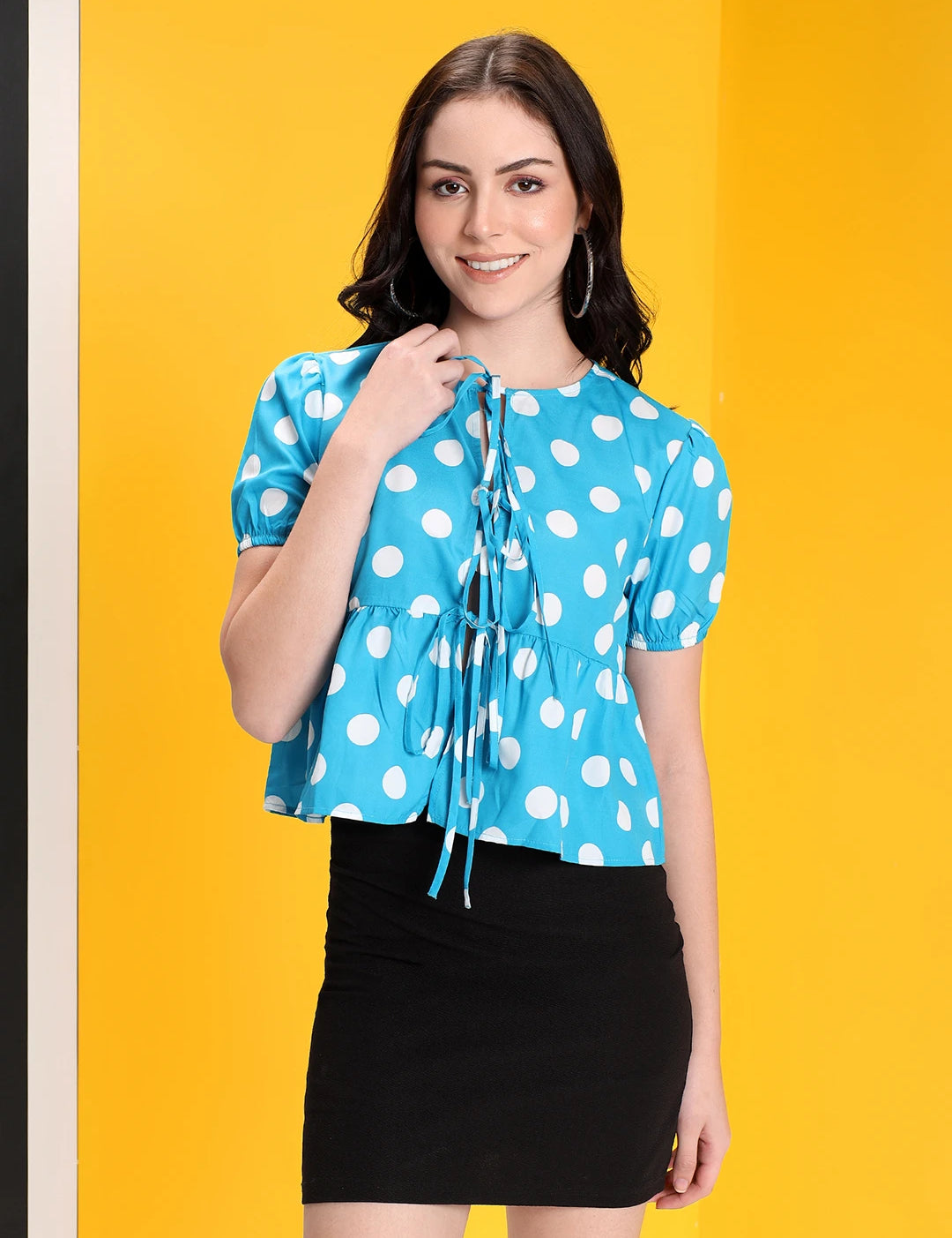 KOTTY Casual Printed Women Multicolor Top 