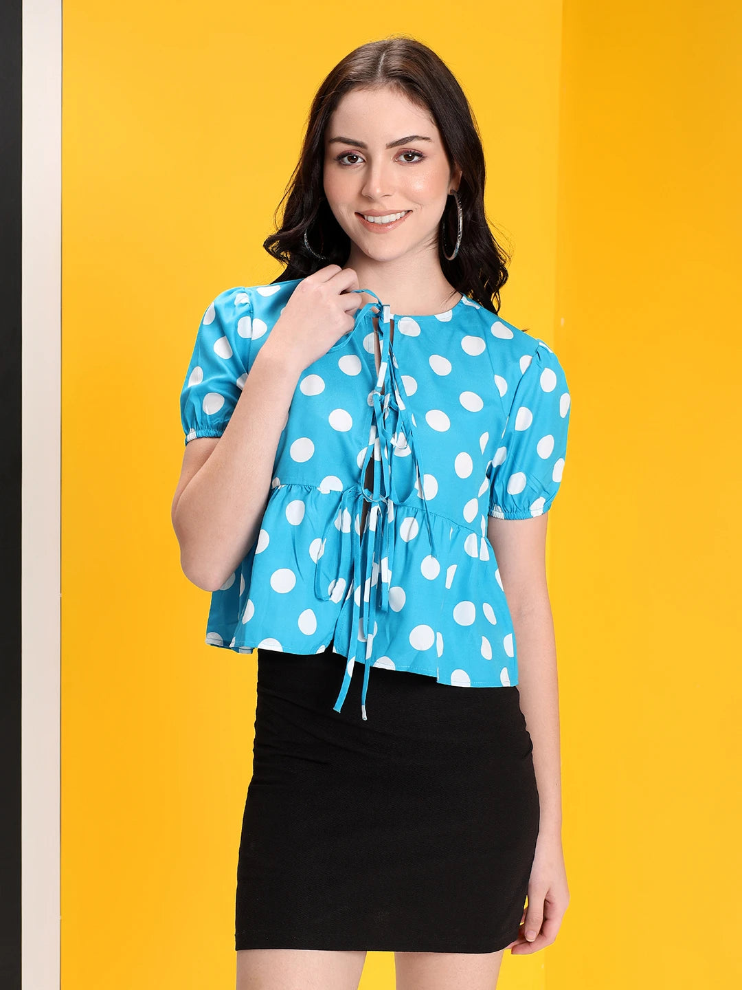 KOTTY Casual Printed Women Multicolor Top 