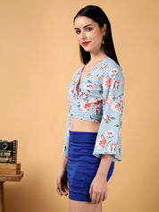 KOTTY Casual Printed Women Multicolor Top 