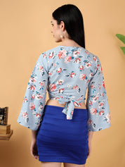 KOTTY Casual Printed Women Multicolor Top 