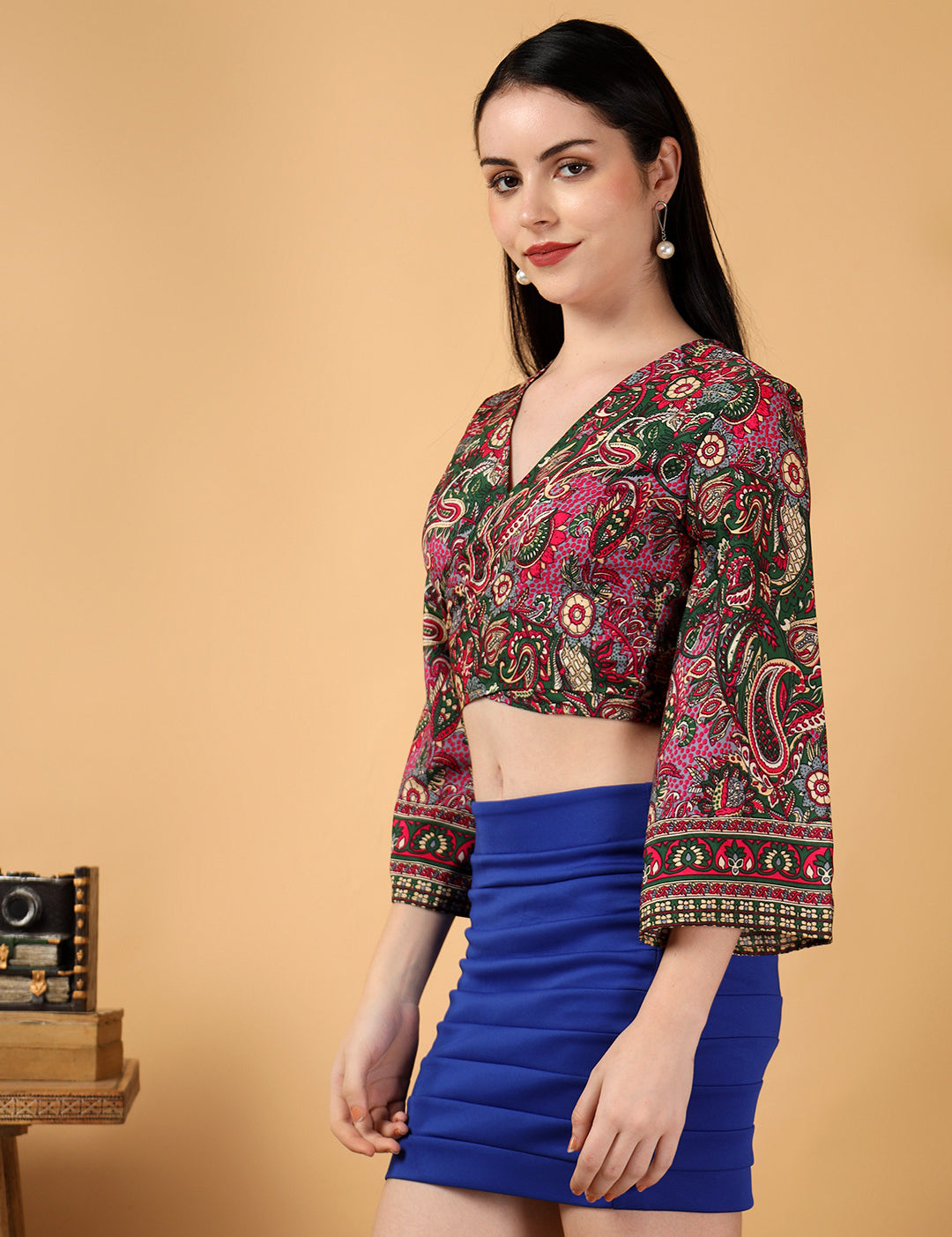 KOTTY Casual Printed Women Multicolor Top 