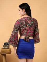 KOTTY Casual Printed Women Multicolor Top 