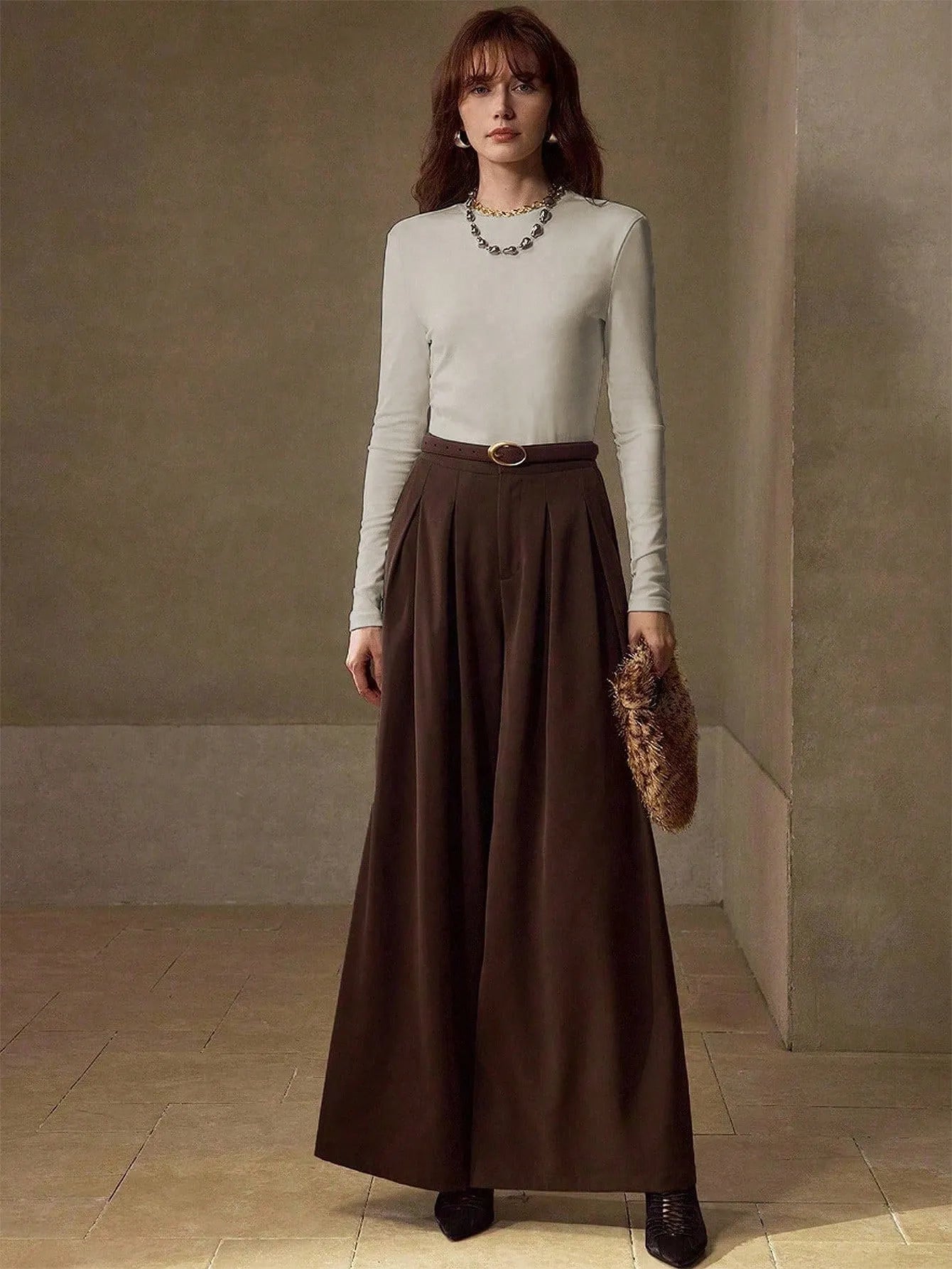 KOTTY Classic Round Neck Stretchable Casual Wear