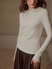 KOTTY Classic Round Neck Stretchable Casual Wear