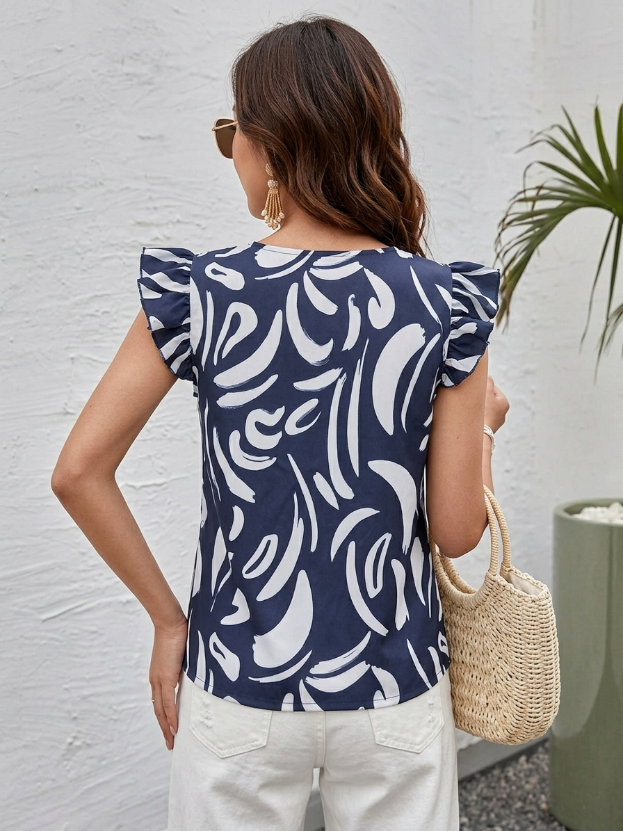 Women's Casual Sleeveless Desighner Top