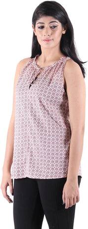 KOTTY Party Sleeveless Printed Women Multicolor Top 